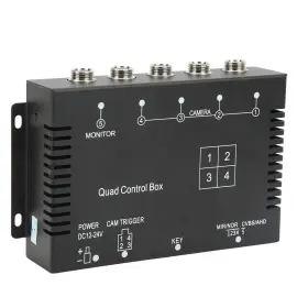 As The Description Shows 410426840976 4 Channel Video Splitter 1080p Ahd Dc12v 24v Camera Screen Switch For Rv T