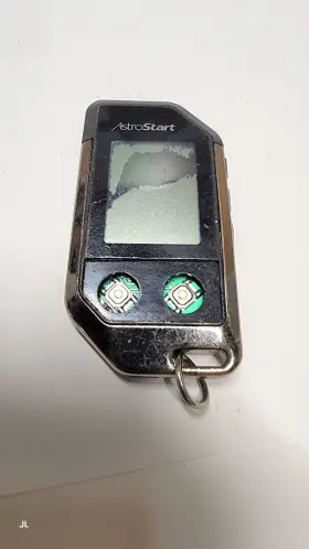 5325-tx Astrostart 2-way Lcd Remote Parts Only - As-is Used