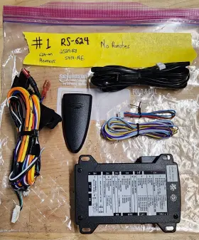 Rs-624 Astrostart Parts Main Module Harness Antenna Receiver #1 Used