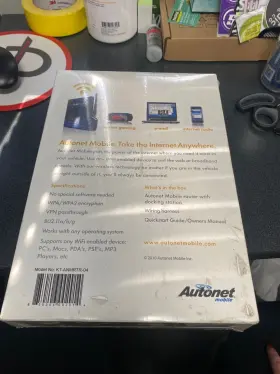 As-stwrtr-01 Autonet Mobile Wifi Router Model U-connect-web Brand New