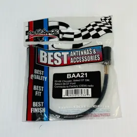 Baa21 Best Kits 02-18 Chrysler/dodge/jeep/ford/gm Oem Radio Aftermarket Antenna