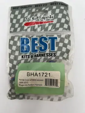 Bha1721 Best Kits 1998-2013 Acura/honda/suzuki Oem Radio To Aftermarket Harness