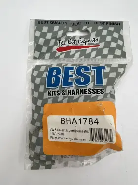 Bha1784 Best Kits 84-16 Vw And Select Import/domestic Plugs Into Factory Harness