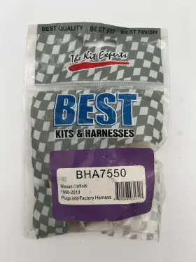 Bha7550 Best Kits For 1995-2010 Nissan/infiniti Plugs Into Factory Harness Nib