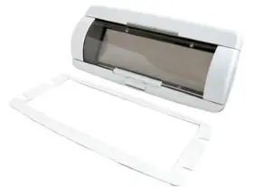 Bkacm1w Best Kits Marine Cover White Disappearing Door Smoked Tinted Dash Trim
