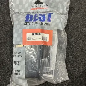 Bkgmk311 Best Kits 90-96 Chevy Corvette Single Din Dash Trim Install Kit