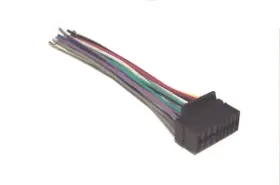 Bw-h-pn01 Bluewave Pioneer Wiring Harness Car Stereo 16 Pin Wire Connector