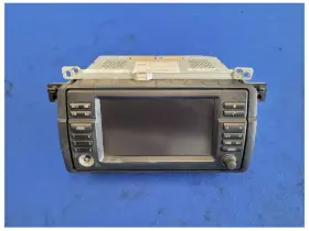 638.bm1h05 Bmw 2001-2006 M3 E46 M/t Coupe Front Navigation Head Unit Stereo Radio 1953
