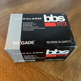 Bbs-97 Brigade 0935b White Noise Reversing Warning Alarm 12/24v 97 Db A