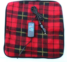 Twi-2202 Car Cozy 2 Trillium Worldwide 12-volt Heated Mini Travel Pad Red Plaid Twi-2202 Car Cozy 2 Trillium Worldwide 12-volt Heated Mini Travel Pad Red Plaid