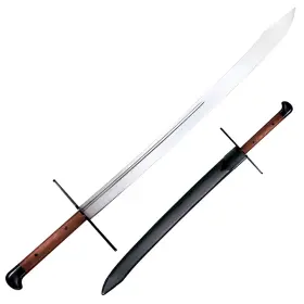 88gms Cold Steel 705442004738 Grosse Messer With Leather Scabbard
