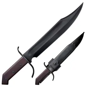 88csab Cold Steel 1917 Frontier Bowie Fixed 12.25 Inch 1055 Carbon Blade Rosewood