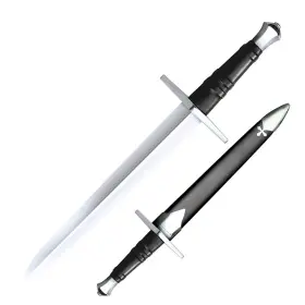 88hnhd Cold Steel Hand-and-a-half Dagger 14-1/4 Inch Carbon Blade