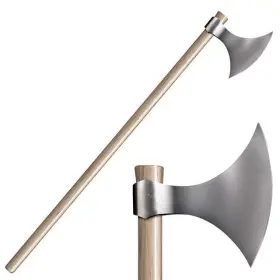 89va Coldsteel Cold Steel Viking Axe 52 Inch Overall Hickory Handle