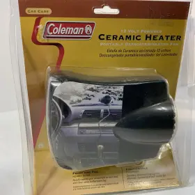 Pmf8360 Coleman 12 Volt Ceramic Heater Car Automobile Window Defroster Pmf8360 Coleman 12 Volt Ceramic Heater Car Automobile Window Defroster