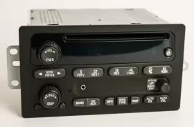 15195521 Delphi Delco Electronics 2002 Chevy Trailblazer Ext Radio Am Fm Cd Player W Aux Ipod Input - Un0