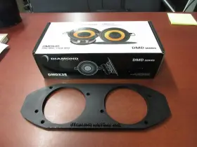 Dmdx35 Diamond Audio 3.5 Speakers 4x10 To Dual Adapter Plate Set Qs