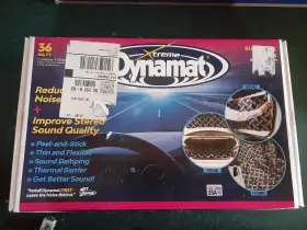 Dyn10455 Dynamat Xtreme Bulk Sound Deadening Pack New Black 36sq Ft 9 Sheets 18 Inch X32
