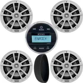Em856-infinity622mwb-emc8gb Enrock-infinity Em856 Gauge Receiver 4 6.5 Inch Marine Speakers Emc8gb Cover