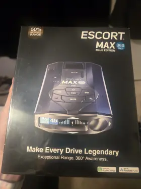 360-mkii Escort Max 360 Mkii Blue Edition Laser Radar Detector - New Sealed