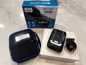 Max360 Escort Qklm6 Max 360 Radar Detector - In Original Box With Mount Power Cord And Case