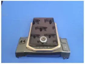 594.fd8722 Ford 2022 F150 Lightning Display Screen Bezel Radio Receiver Surround 2523