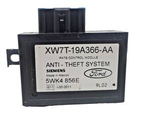 Ford Xw7t-19a366-aa 2000-2002 Crown Victoria / Grand Marquis Anti Theft Module
