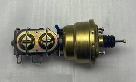 Gearhead Pv2k-2bm New Gmc 7 Dual Booster 1 Inch Bore Master Cylinder With Bottom Mount Disc Drum Pv2 Kit