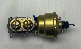 Pv2k-2bm Gearhead New Gmc 7 Dual Booster 1 Inch Bore Master Cylinder With Bottom Mount Disc Drum Pv2 Kit