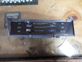 Gm 5045607 68 72 Chevelle Malibu A-body Heater Control Head Wiring Pigtail Non Ac Qs