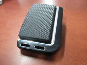 Harley-davidson 41700480 Adversary Brake Pedal Pad Black Titanium Oem Touring Cvo Qs