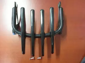 53519-05 Harley-davidson Genuine 09-up Quick Release Gloss Black Stealth Heavy Duty Luggage Rack