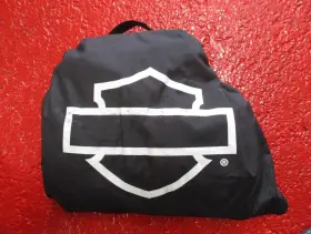 93100022 Harley-davidson Indoor/outdoor Motorcycle Cover Med With Graphics