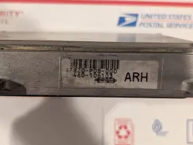 37820-p08-000 Honda 1992-1995 Civic 1.6l M/t Vtec Ecu Del Sol Ecm