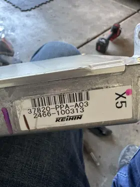 37820-ppa-a03 Honda 2002-2004 Crv M/t Ecu Ecm Engine Computer K24 Cr-v Module
