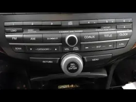 638-51495 Honda Audio Equipment Radio Controls Ex-l Leather Fits 10-11 Crosstour 376526