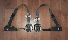 Tkk-ah2-g2543 Infiniti 2014-2017 Q50 Front Left Driver Right Passenger Pair Seat Belts Oem