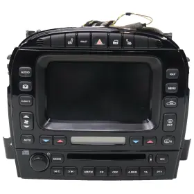 2w93-10e889-ag Jaguar 04 05 06 07 08 Xj8 Xjr Navigation Radio Ac Display Screen