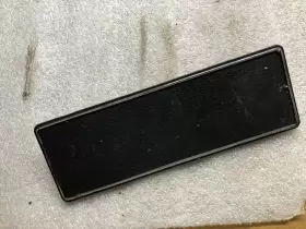 5462707 Jeep 76 - 86 Cj Radio Delete Panel Plate Cj5 Cj7 Cj8