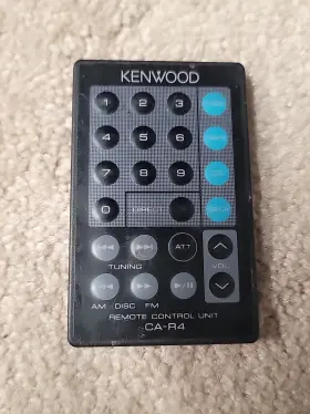 Ca-r4a Kenwood Rare Car Audio Head Unit Remote Control Oem Original Vintage Cd