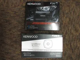 Xm160-2-98 Kenwood Xm50f 5.25 Inch Speakers Xm160 2 98 Ch Amp Motorcycle Audio Package Qs