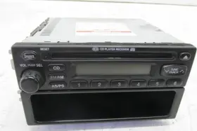 0k52y66860 Kia 2002 Sedona Am Fm Radio Cd Disc Player Oem Parts Only 6667