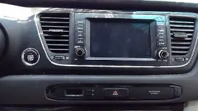 96160a9500 Kia 2017-18 Sedona Audio Equipment Radio Receiver With 7.0 Inch Screen