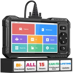 Obd2 Kingbolen 973610511119 S6 Elite Scanner Bidirectional Scan Tool 15 Reset Active Test