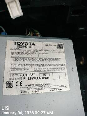 Lexus 8680430150 Control Panel Oem 2013 Gs350 1yr Wrnty