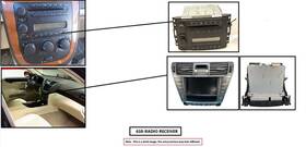 Lexus 8680460b61 Audio Equipment Radio Receiver Id 86804-60b61 Fits 14 Gx460 11816368
