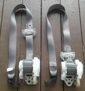 A-4033-p Lexus 2010-2012 Rx350 Front Left Right Seat Belt Retractors Pair Gray Oem