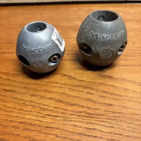 Cmx-3 Martyr Anodes Cmx1 Zinc Shaft 3/4 Inch Cmx-1 And 1 - Lot Of 2
