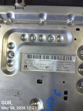 Mercedes-benz 2129008726 Audio Equipment Radio 212 Type Station Wgn E350 Fits 14 E-class