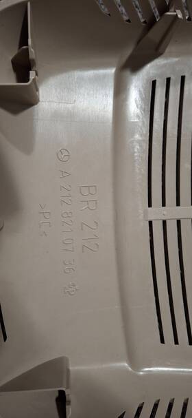 Mercedes-benz A2128210736 2014 - 2016 E Class W212 Trim Cover Panel Mirror Rear View Oem